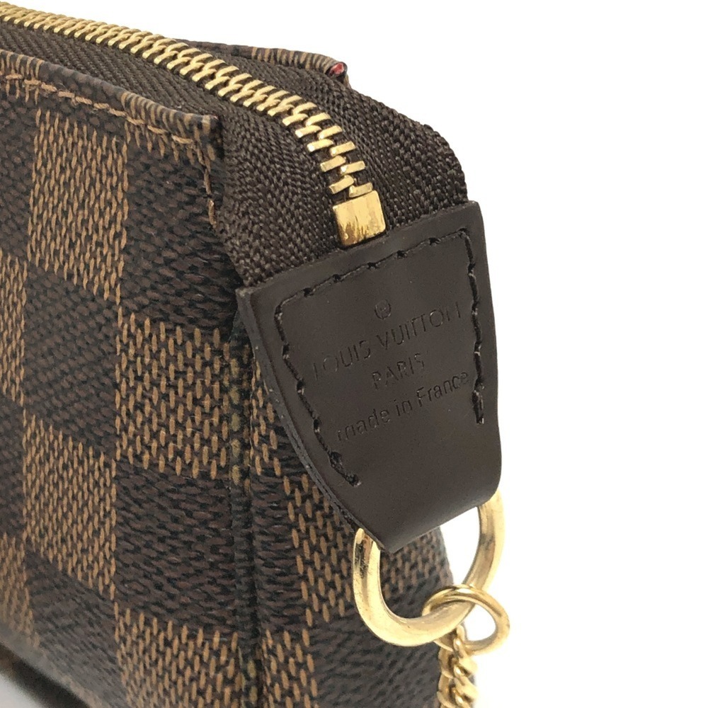 LOUIS VUITTON Brown Damier Canvas Pochette Pouch - Picture 8 of 12